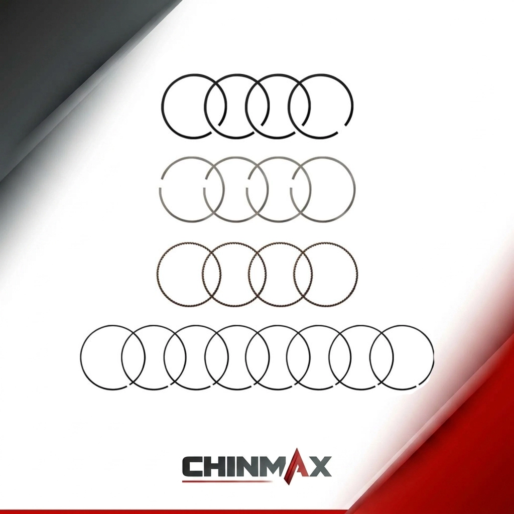 رینگ پیستون موتور استاندارد ام وی ام X22 پرو دنده ای